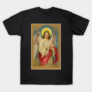 Vintage Christmas Greetings Angel T-Shirt